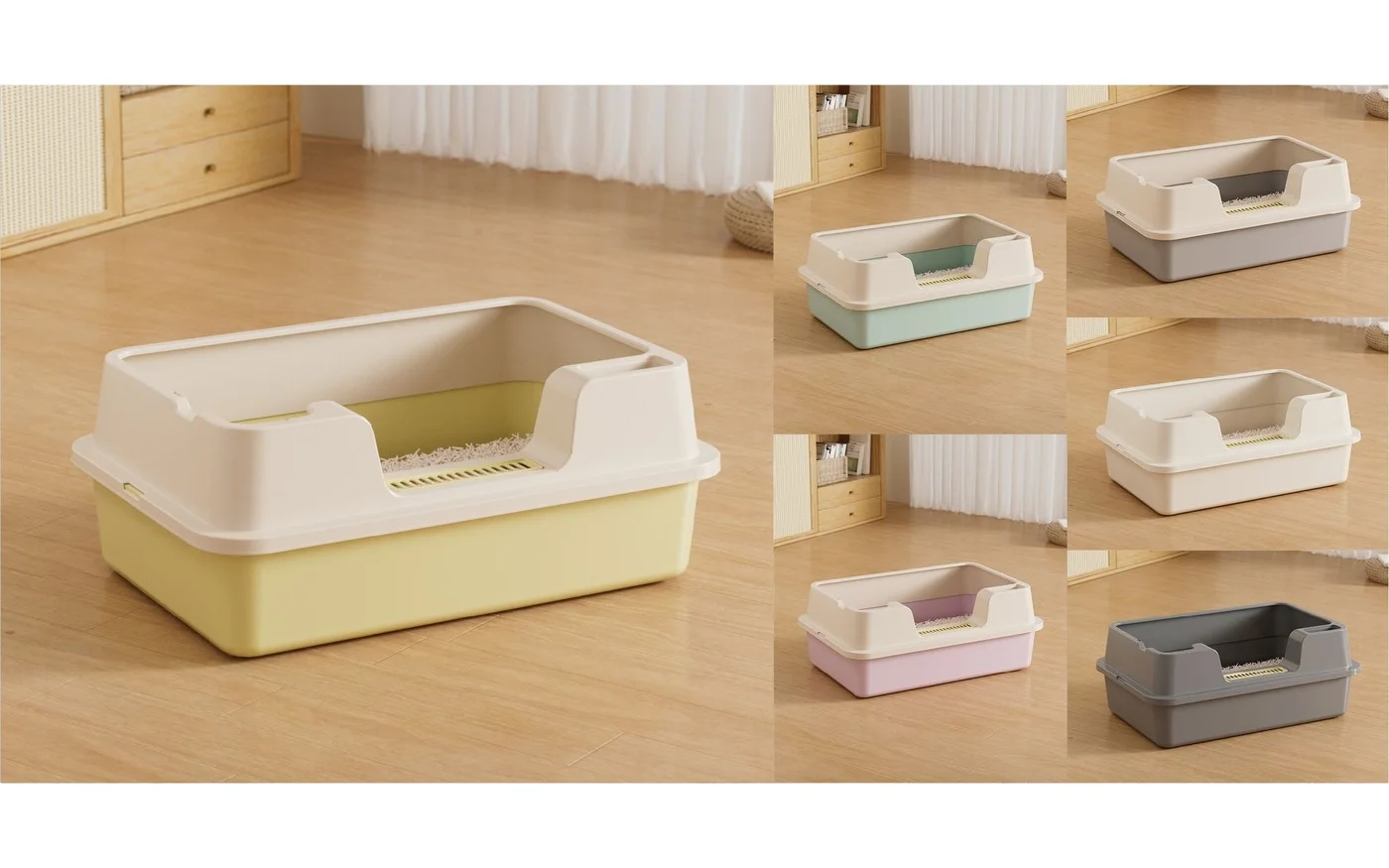 Bathtub Litter Box, Kitten