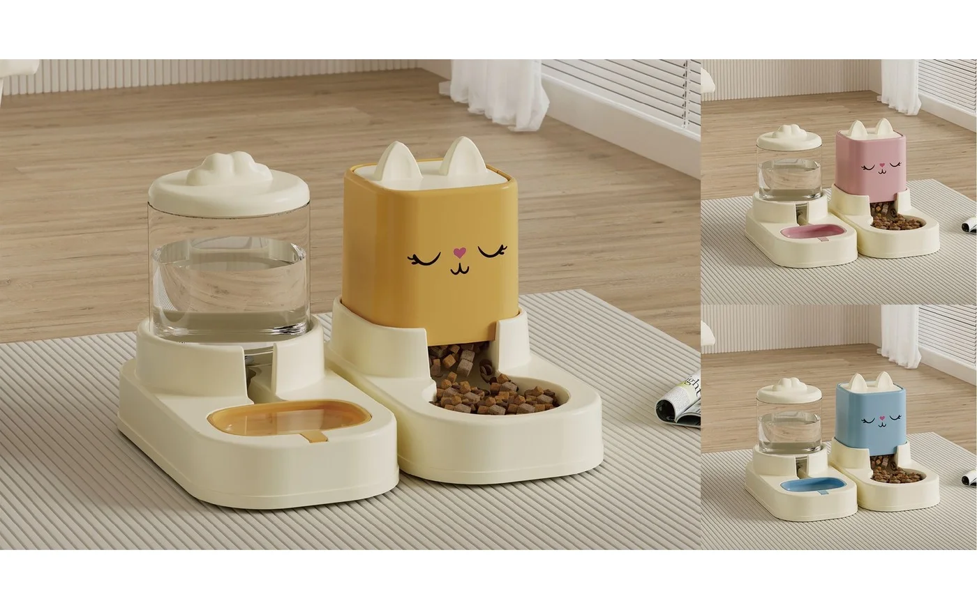 Pet Feeder, 32 × 29 × 16.5 cm